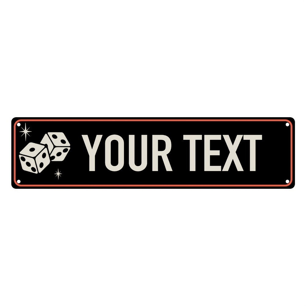 Home Bar Signs - 1pc Custom Personalized Vintage Aluminum Metal