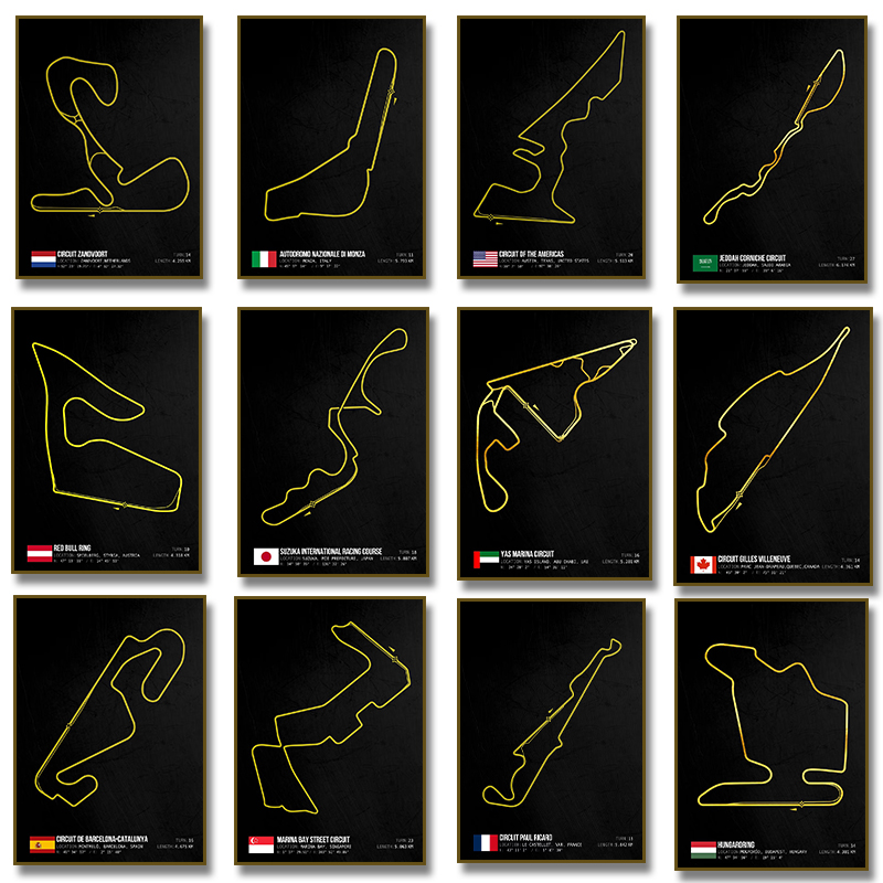 Modern World Racing Circuits T - Home Barcelona ulasan dan harga