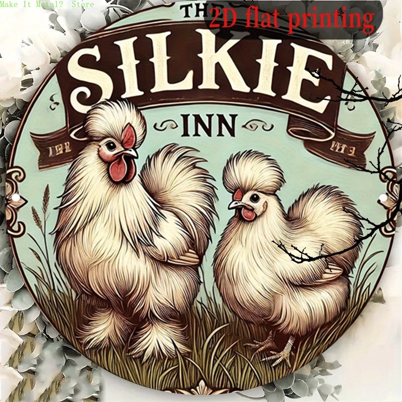 Vintage The Silkie Inn Round T - Home Bar Accessories ulasan dan harga