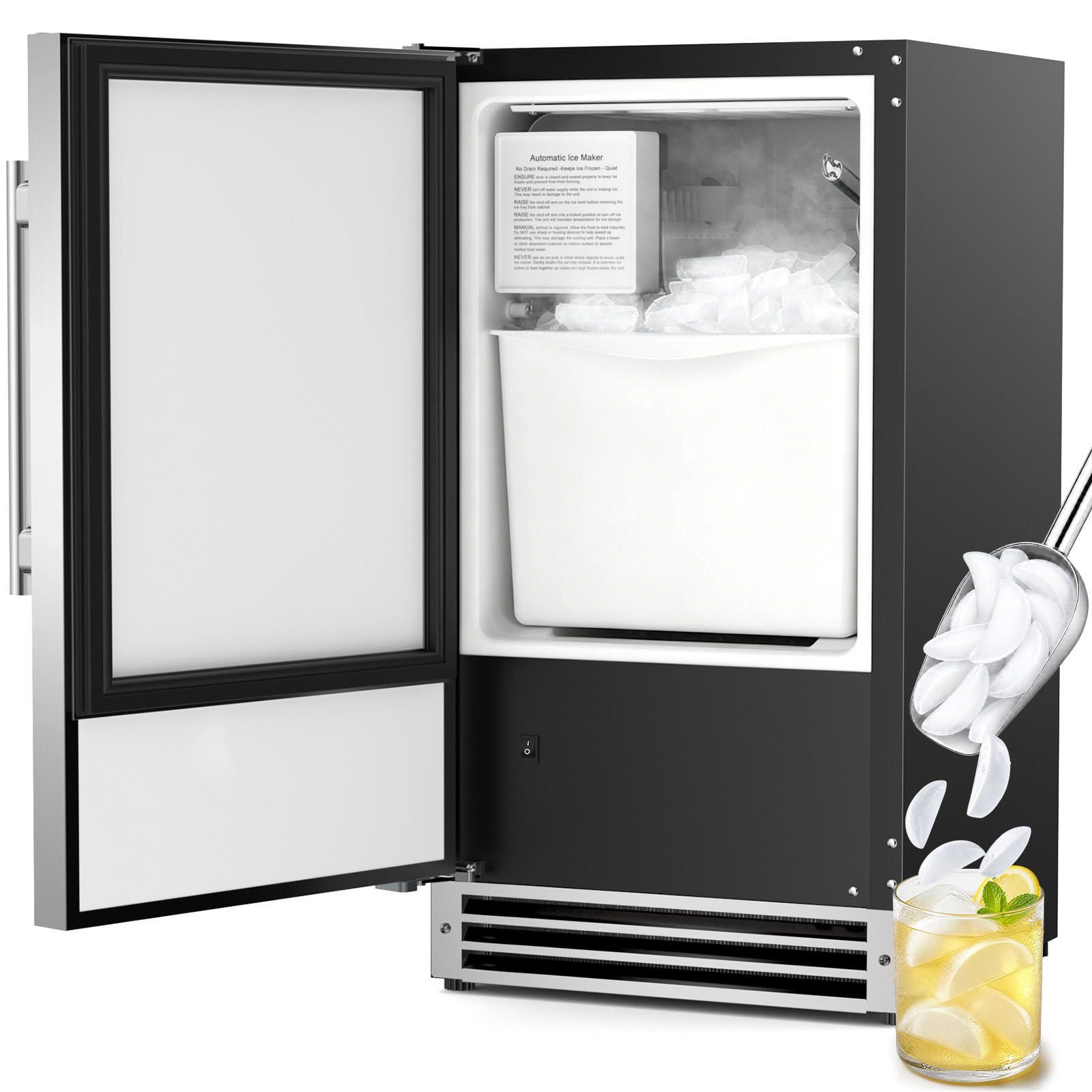 Under Counter Ice Maker, Cresc - Home Bar And Counter ulasan dan harga