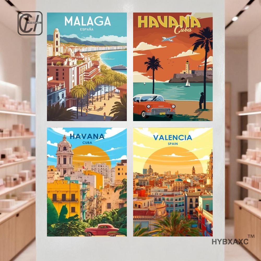 Spain Travel Poster Paris Gran - Home Barcelona ulasan dan harga