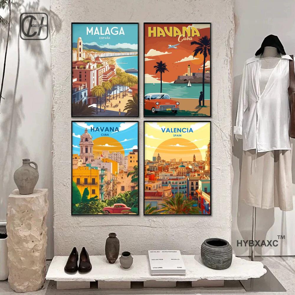 Spain Travel Poster Paris Gran - Home Barcelona ulasan dan harga