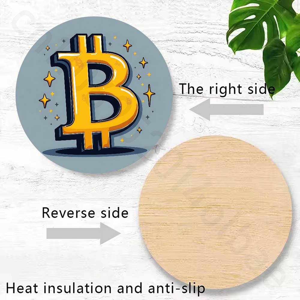 Bitcoin Cryptocurrency Btc Woo - Bar Mat Rubber ulasan dan harga