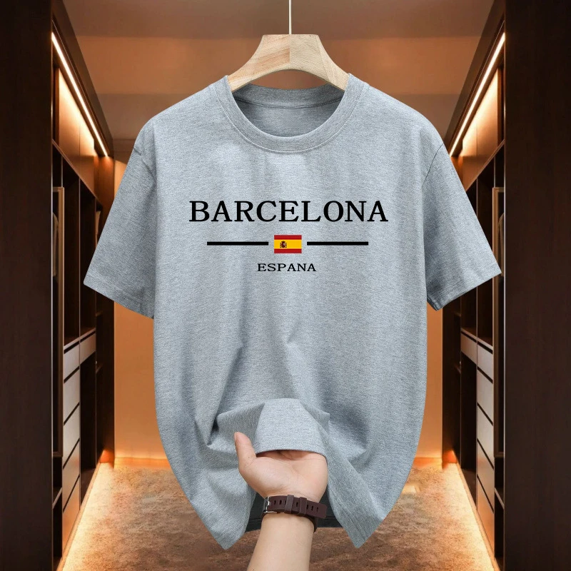 Barcelona Printed T-shirts for - Home Barcelona ulasan dan harga