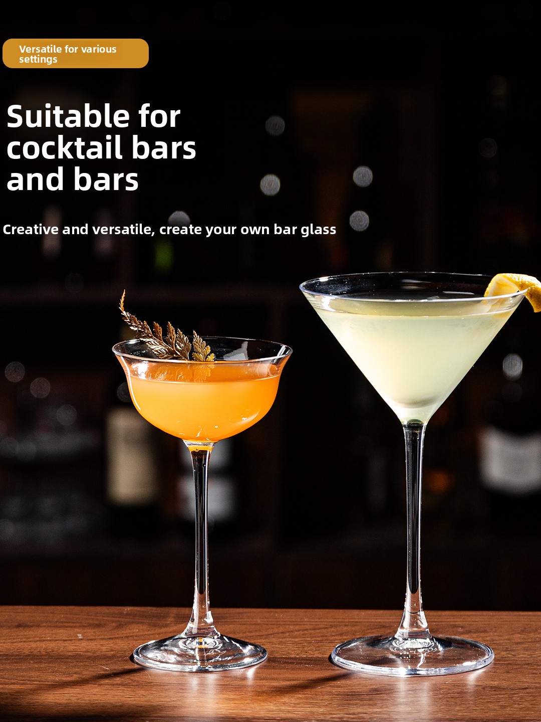Premium Crystal Glass Cocktail - Highball Glass Set ulasan dan harga