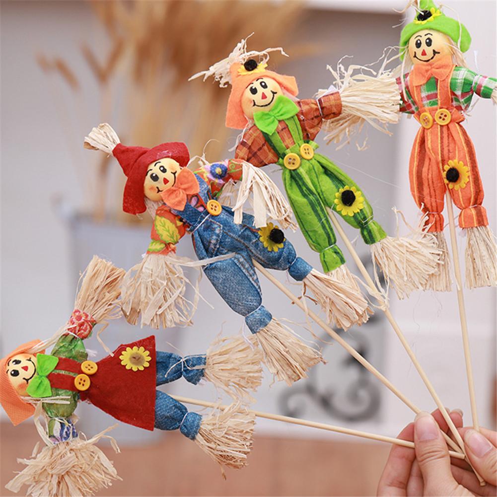 2PCS Halloween Scarecrow Decor - Home Bar Setup ulasan dan harga
